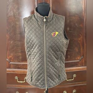 Outback Trading Company Quilted Brown Grand Prix Vest